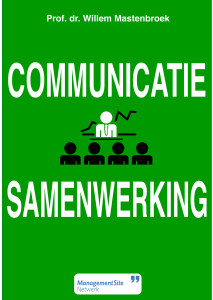 1 Interne communicatie en samenwerken 1.1