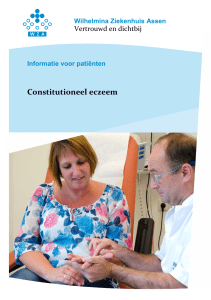 Constitutioneel eczeem - Wilhelmina Ziekenhuis Assen