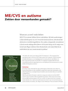 ME/CVS en autisme