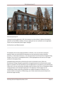 Villa Kortenaerstraat 71. - Cultureel erfgoed Enschede
