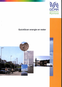 Rijnmond QuickScan energie en water