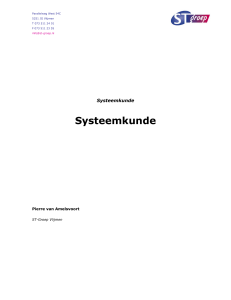 Systeemkunde - ST