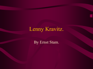 Lenny Kravitz.