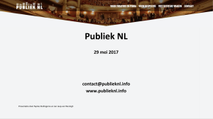 29 mei 2017  www.publieknl.info