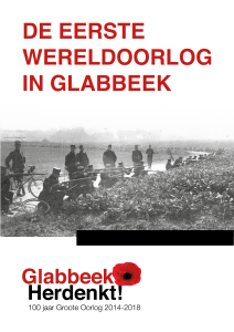 de eerste wereldoorlog in glabbeek