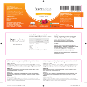 Barinutrics Label vitamine B12 90c.indd