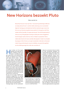 New Horizons bezoekt Pluto - 2016 • Marco van der List