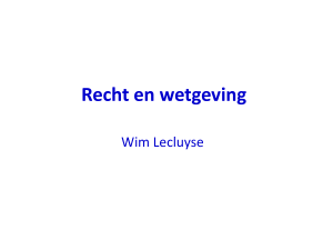 Recht en wetgeving - Alleverzekeringen