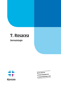Rosacea - Rijnstate