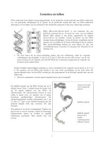 Genetica en tellen