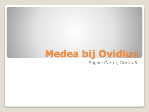 Medea bij Ovidius
