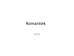 Romantiek - Scholieren.com