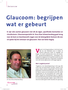 Glaucoom: begrijpen wat er gebeurt