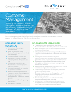 Customs Management