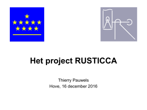 Project RUSTICCA