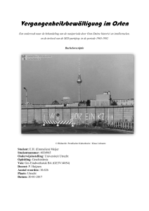 Hoofdstuk 1 De DDR van 1945 tot en met 1982