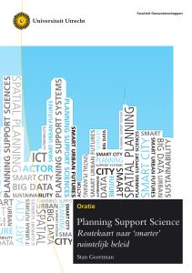 spatial planning - Universiteit Utrecht