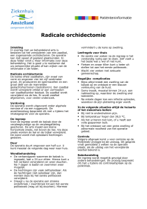 3704-A4 Radicale orchidectomie