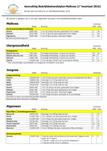 Bedrijfs Behandelplan