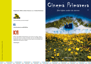 Cinema Primavera - Filmhuis Winterswijk