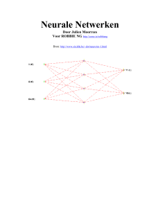 Waarom een neuraal netwerk in RobbieNG