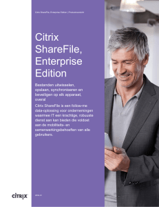 Citrix ShareFile, Enterprise Edition