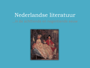 Nederlandse literatuur 18