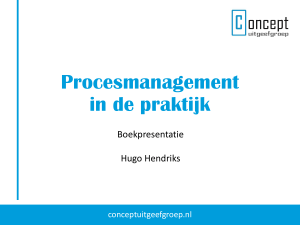 PMIDP Boekpresentatie - Procesmanagement in de praktijk