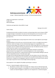 gevraagd advies inkoop WMO en Jeugd Nijmegen 29