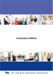 Clostridium Difficile - Het Van Weel