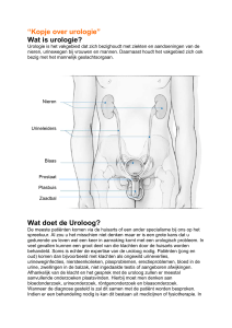 Wat is urologie - Maastricht UMC+