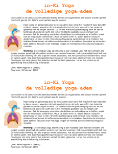 de volledige yoga-adem - in