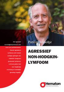 agressief non-hodgkin- lymfoom