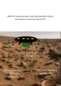 Kolonie op Mars