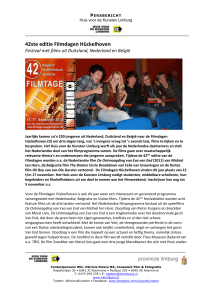 42ste editie Filmdagen Hückelhoven