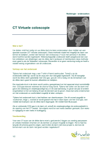 CT virtuele coloscopie - Sint