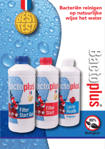 BactoPlus productgids voorzijde 2014 NL