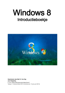 Windows 8 - Blind Of Slechtziend