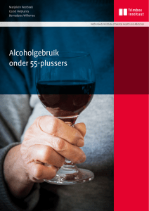 Alcoholgebruik onder 55-plussers - Trimbos