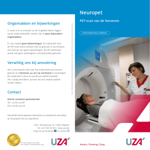 PET-CT van de hersenen