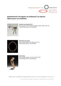 Beeldmateriaal `Het Egypte van Hollywood`