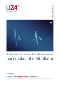 Pacemaker of defibrillator