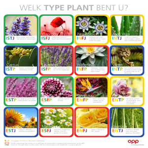 welk type plant bent u?