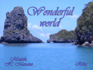Wonderful world