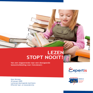 stopt nooit! lezen - Beter Onderwijs Nederland