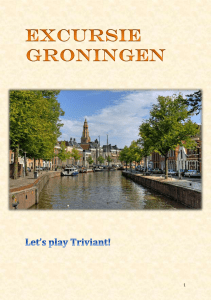 Excursieboekje Groningen (7056520)