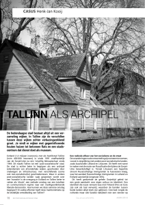 TALLINN ALS ARCHIPEL