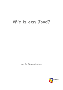 Wie is een Jood?