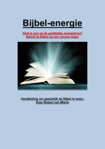 Bijbel-energie