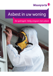 Folder Asbest in uw woning
